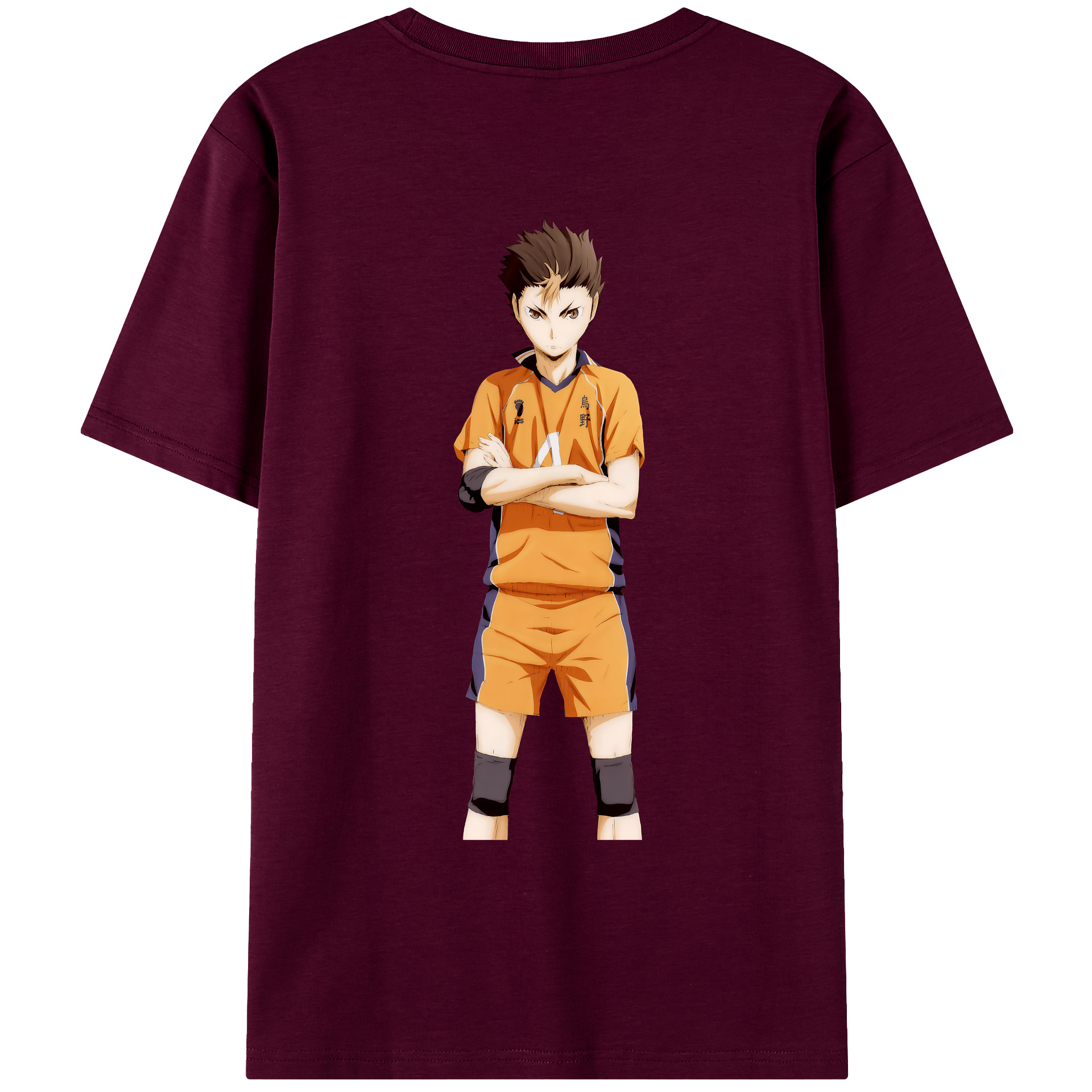 （画像用） ハイキュー!! Haikyu!! レディース半袖Tシャツ(バックプリント)